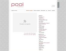 Tablet Screenshot of pool-mag.net